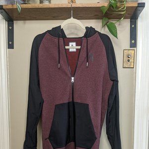 Nike Lab Women’s Essential Fleece Long Hoodie (Burgundy) - XSmall - New
